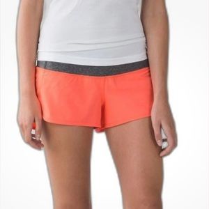 ☀️☀️☀️Lululemon Run: Speedshort Block-it Pocket EXC condition! Sz 4 w2.5” inseam